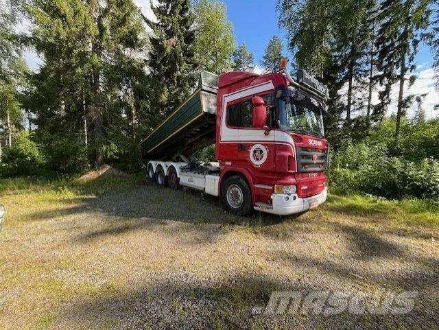Scania R 500 훅 리프트 트럭