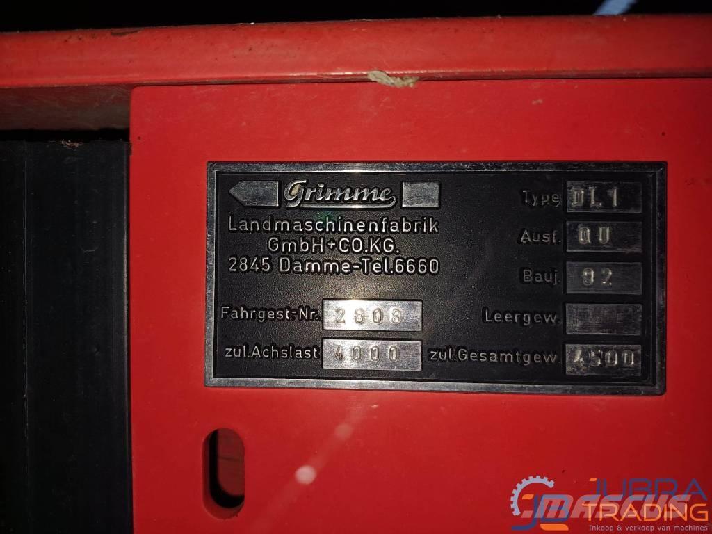 Grimme DL1500 감자수확기 및 포테이토디거