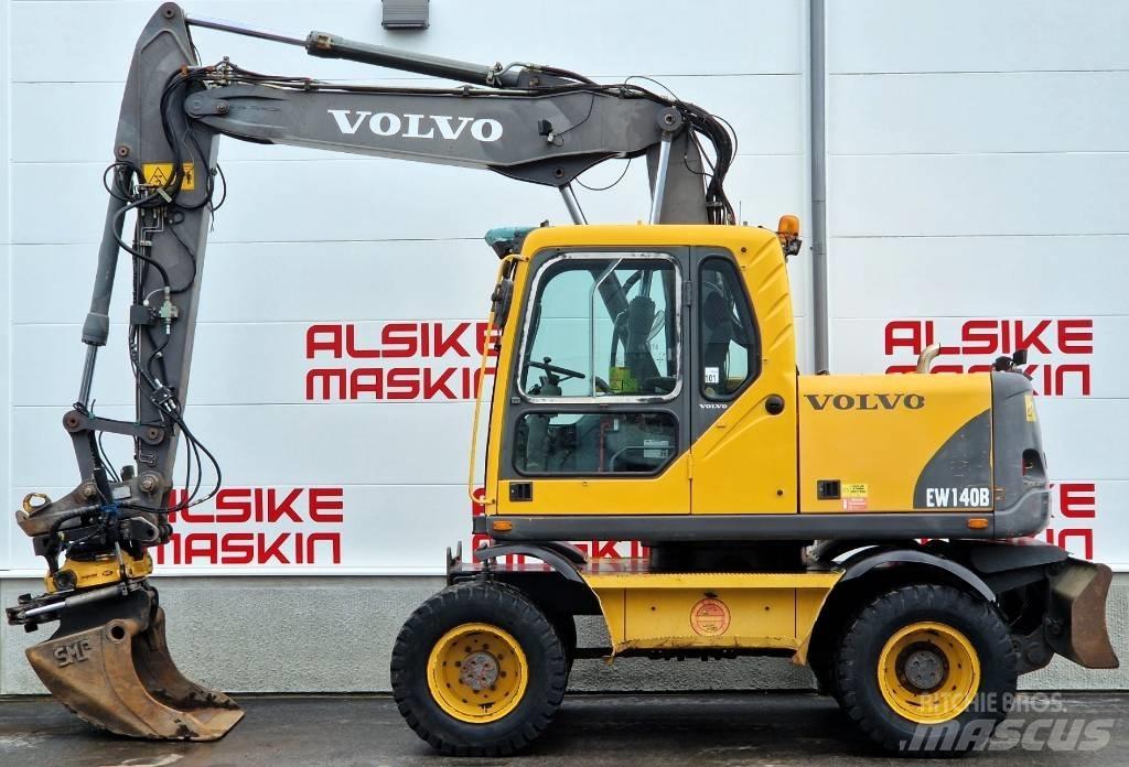 Volvo EW 140 B  휠 굴삭기