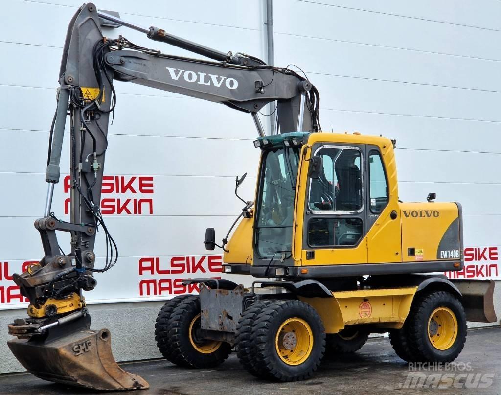 Volvo EW 140 B  휠 굴삭기