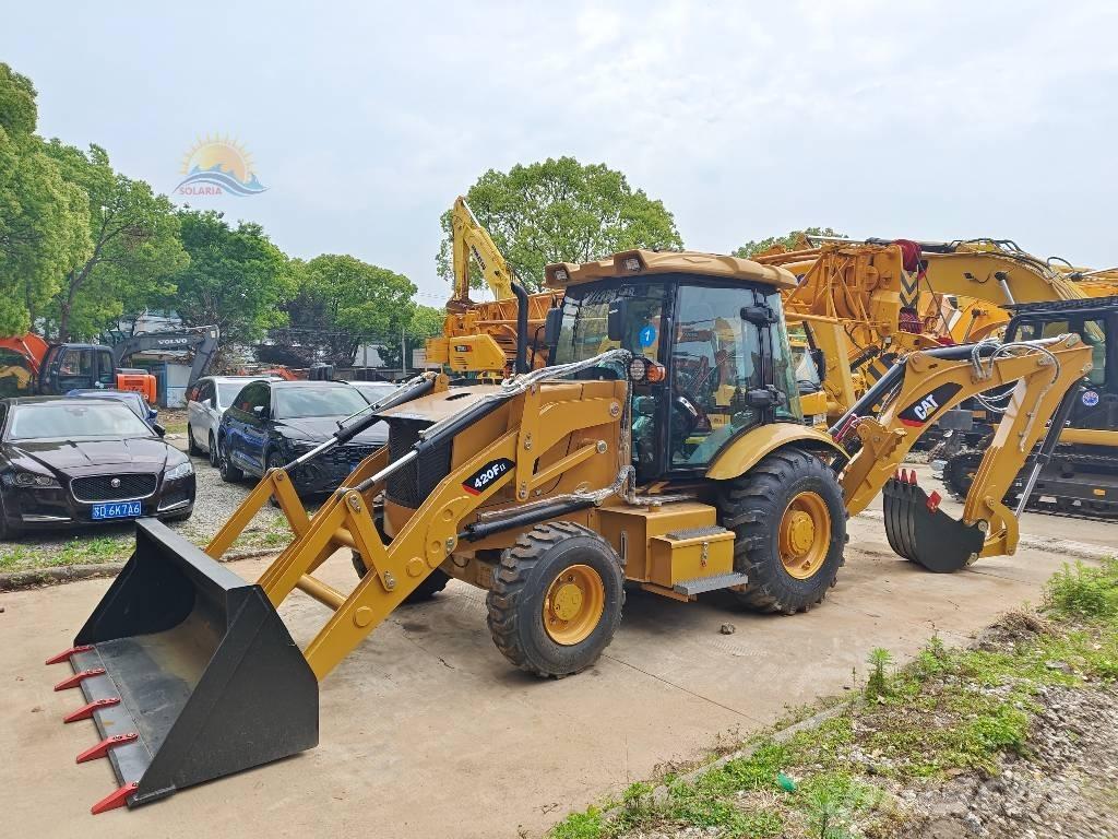 CAT 420 F 백호로더