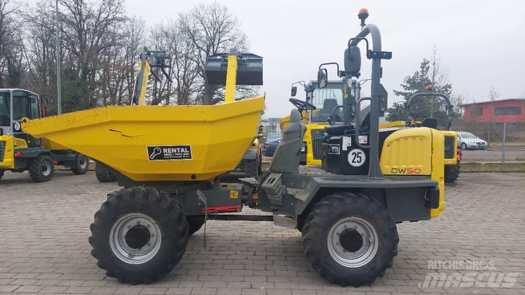 Wacker Neuson DW50 건설현장 덤프트럭