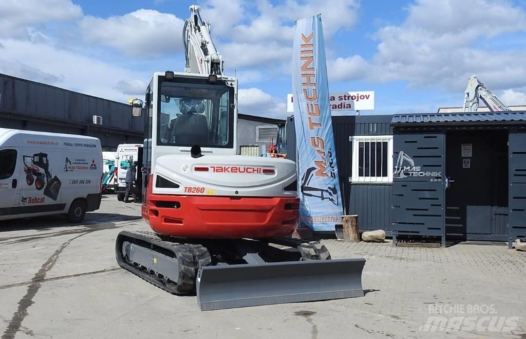 Takeuchi TB 260 소형 굴삭기 7톤 미만