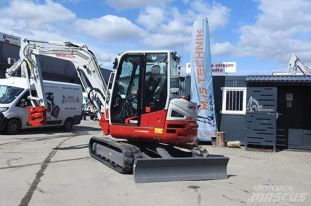 Takeuchi TB 260 소형 굴삭기 7톤 미만