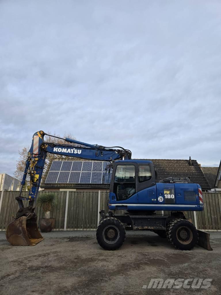 Komatsu PW 180-7EO  휠 굴삭기