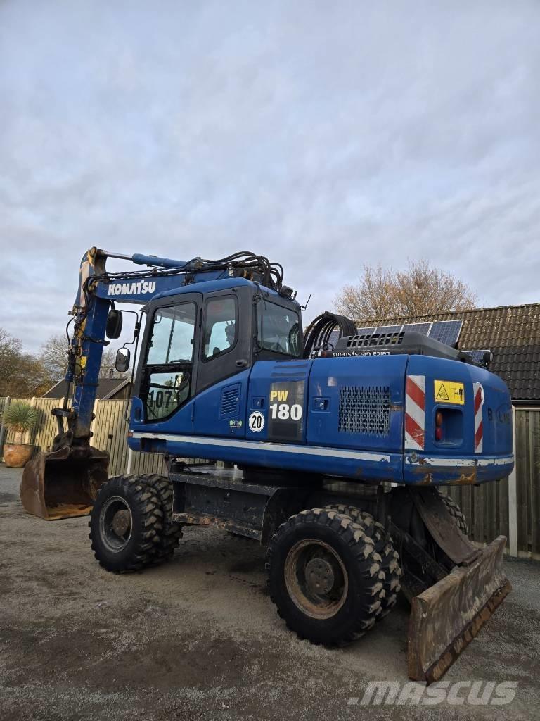 Komatsu PW 180-7EO  휠 굴삭기