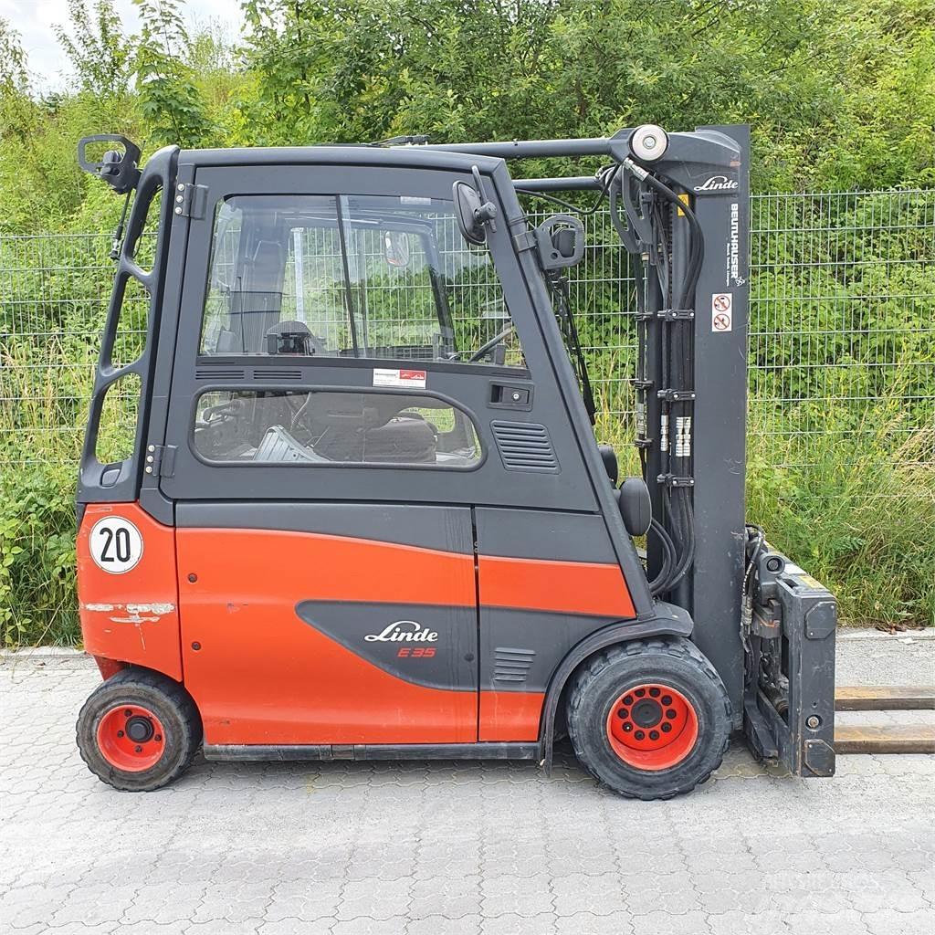 Linde E35HL 전동 지게차