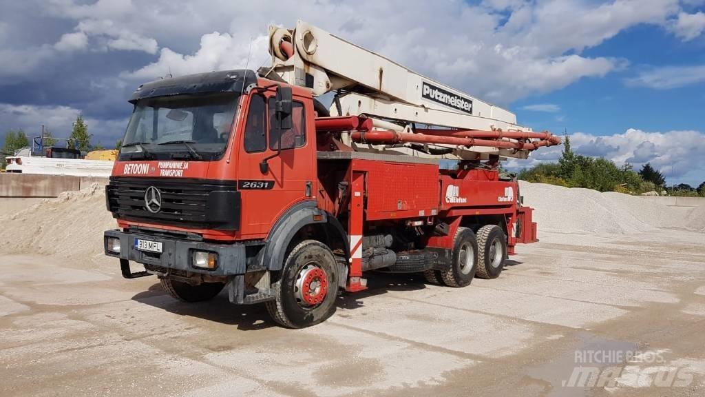 Putzmeister M 36 콘크리트 펌프카