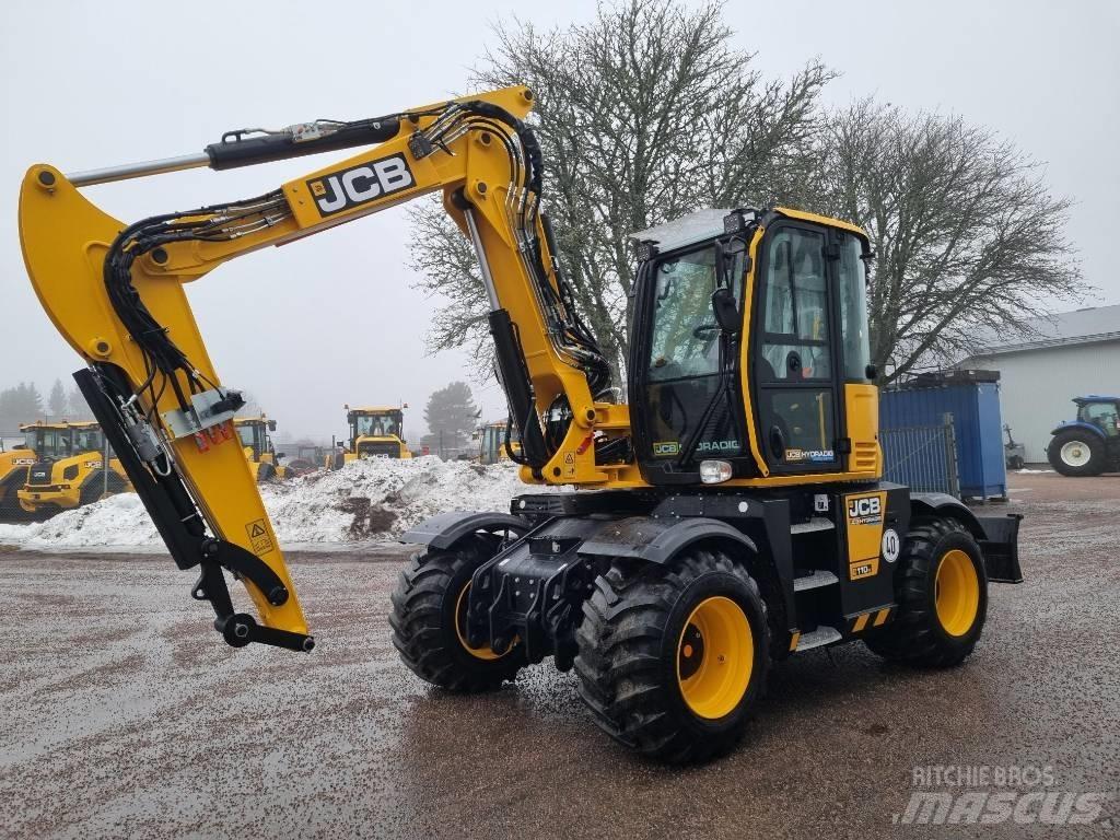 JCB Hydradig 110W  휠 굴삭기
