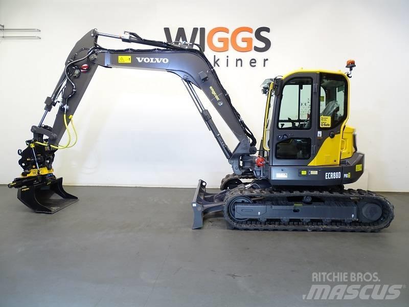 Volvo ECR 88 D 중형굴삭기 7톤-28톤