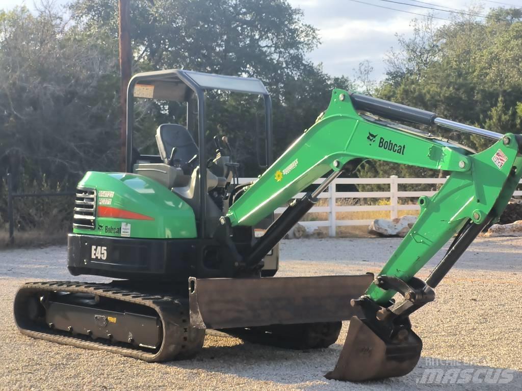 Bobcat E 45 소형 굴삭기 7톤 미만