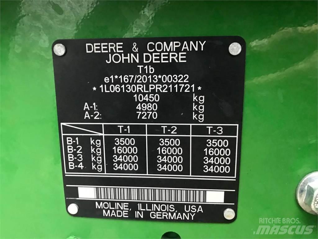 John Deere 6R 130 트랙터