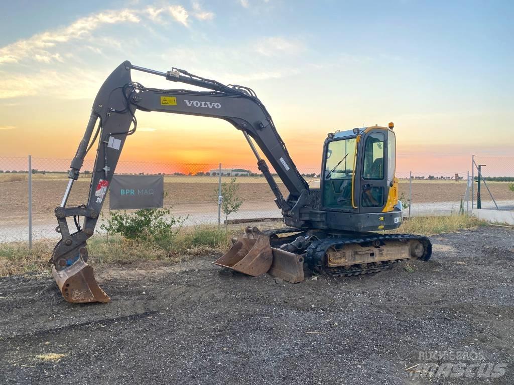 Volvo ECR 88 D 중형굴삭기 7톤-28톤