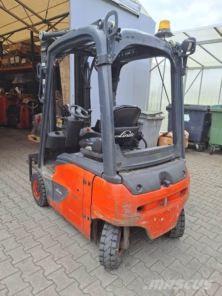 Linde E16 전동 지게차