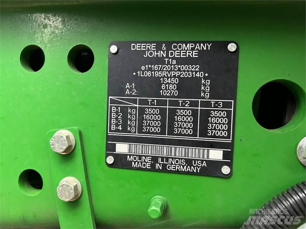 John Deere 6R 195 트랙터