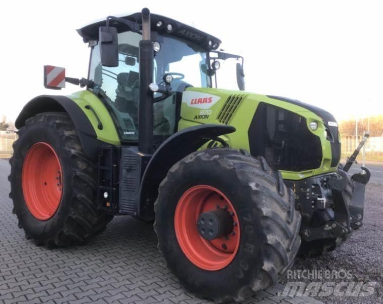 CLAAS AXION 870 트랙터