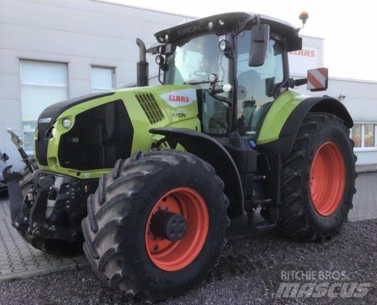 CLAAS AXION 870 트랙터
