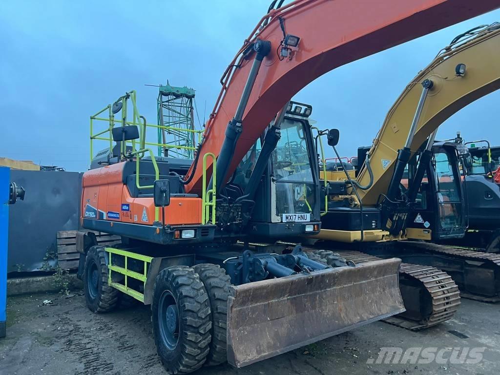 Doosan DX 190 W-3  휠 굴삭기
