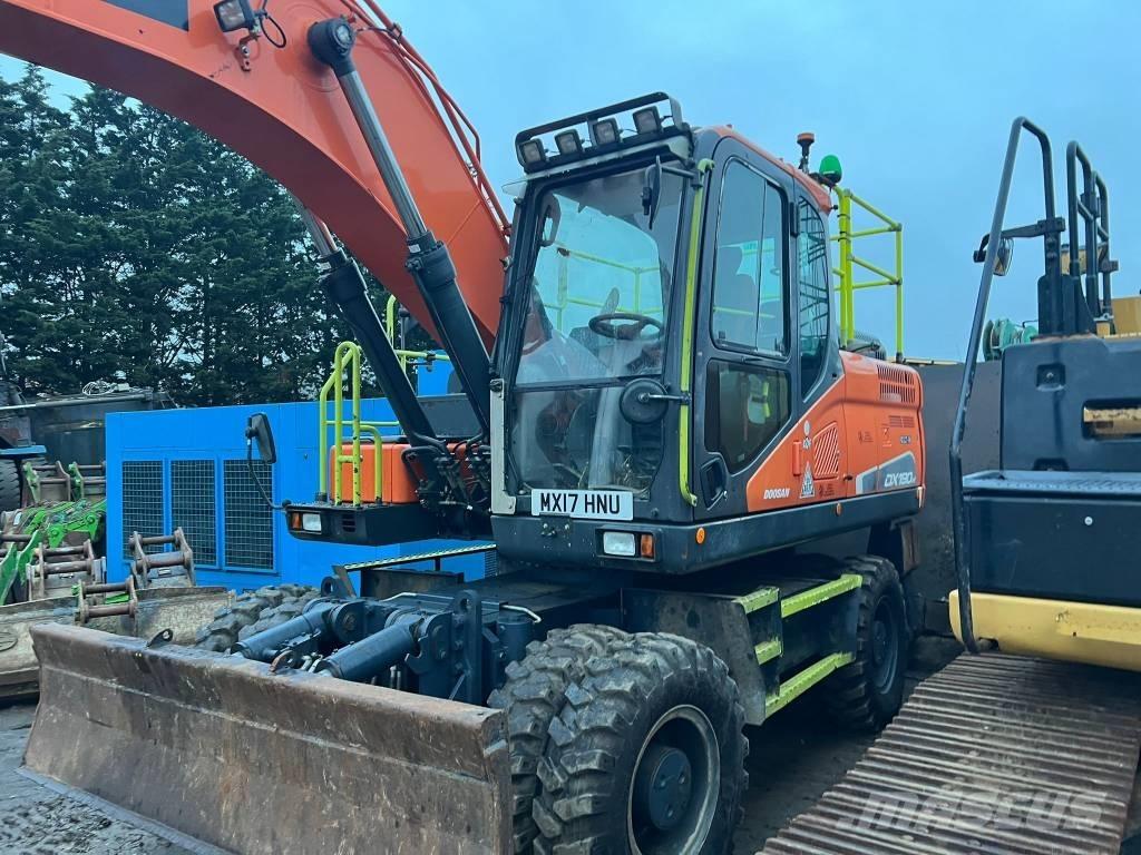 Doosan DX 190 W-3  휠 굴삭기