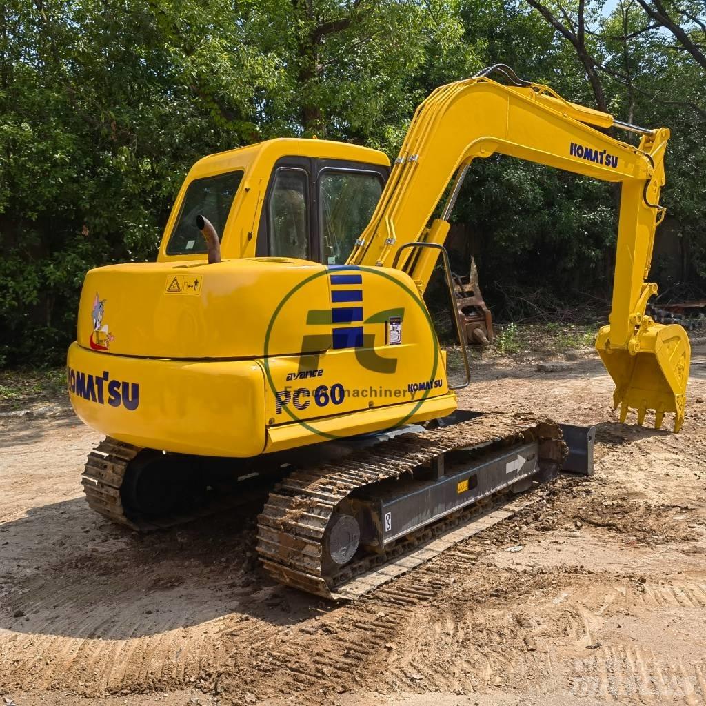 Komatsu PC 60 소형 굴삭기 7톤 미만