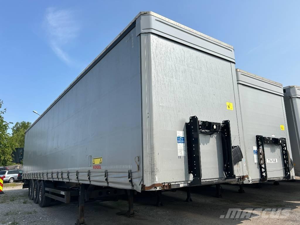 Kögel SN 24 커튼사이더 세미 트레일러