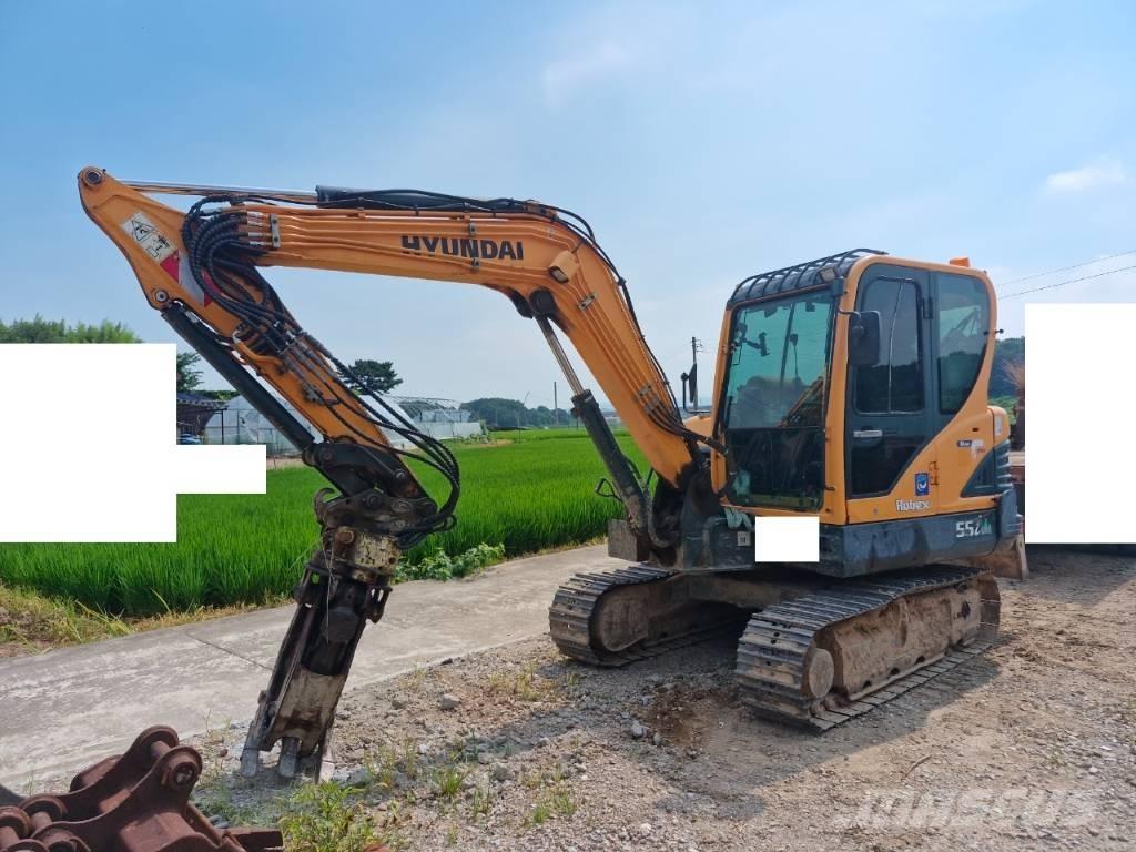 Hyundai Robex 55 소형 굴삭기 7톤 미만