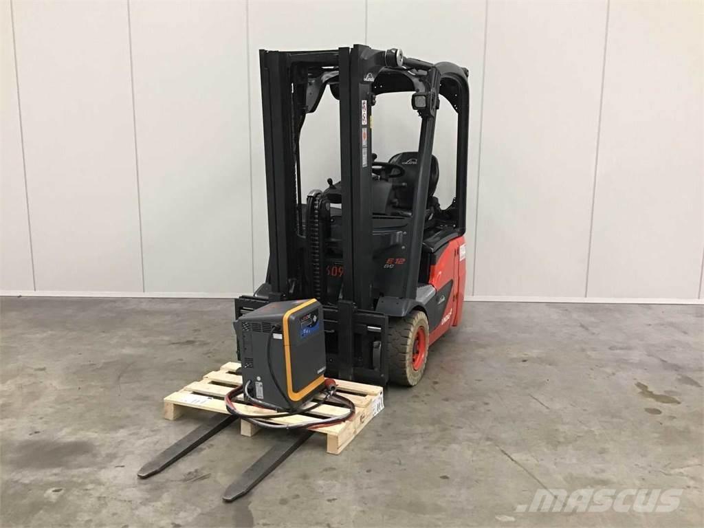 Linde E12 전동 지게차