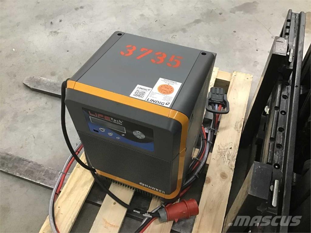 Linde E12 전동 지게차