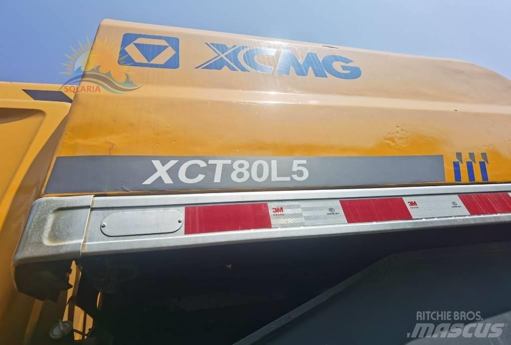 XCMG XCT80L5 A/T 크레인