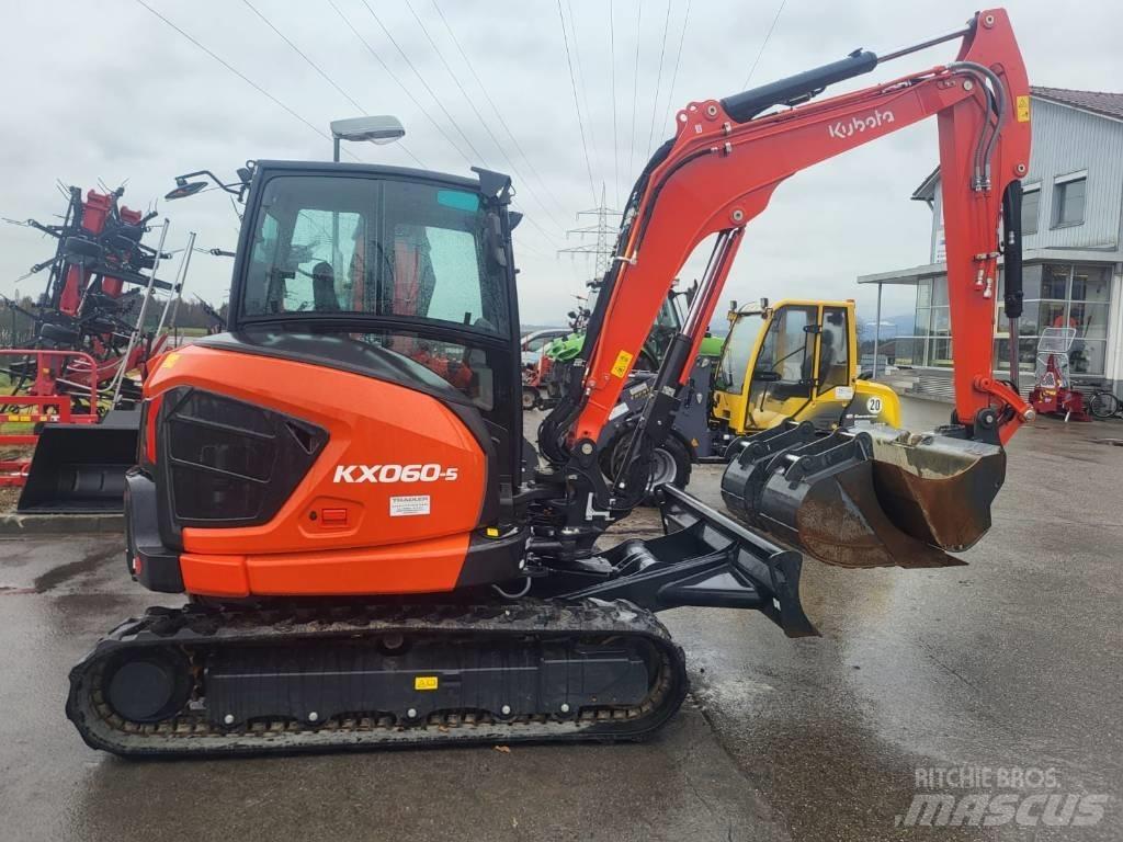 Kubota KX060-5 소형 굴삭기 7톤 미만