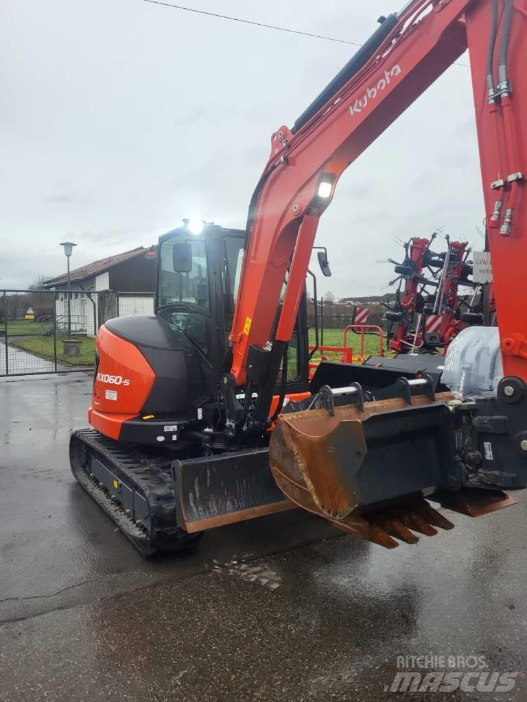 Kubota KX060-5 소형 굴삭기 7톤 미만