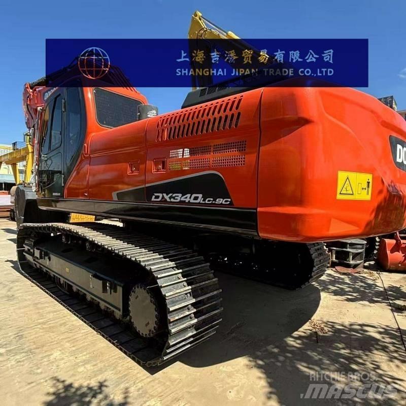 Doosan DX 340 대형 굴삭기 29톤 이상
