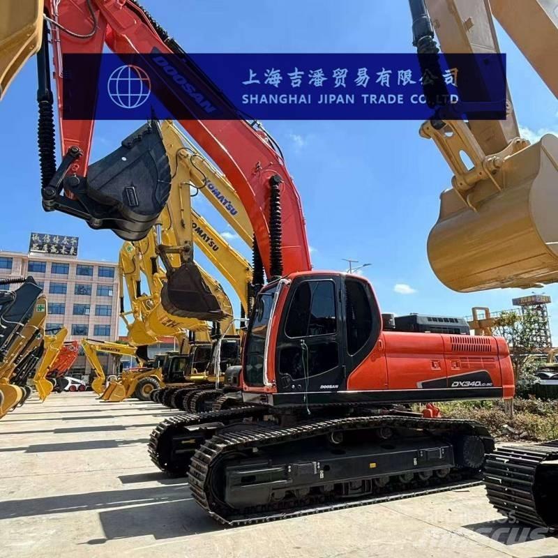 Doosan DX 340 대형 굴삭기 29톤 이상