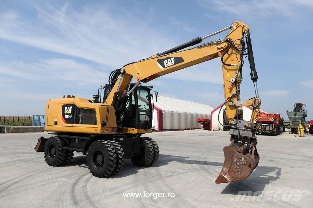 CAT M 314 F  휠 굴삭기