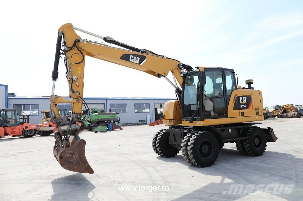 CAT M 314 F  휠 굴삭기