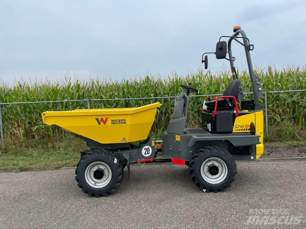 Wacker Neuson DW20 건설현장 덤프트럭