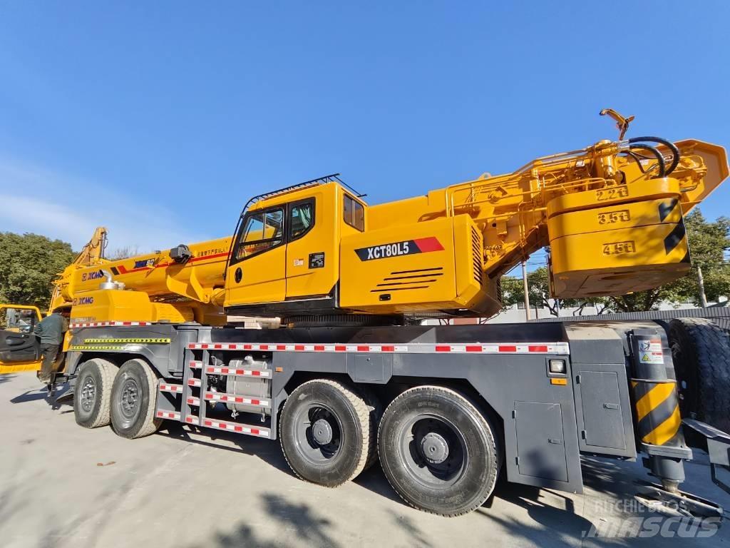 XCMG XCT 80L5 R/T 크레인