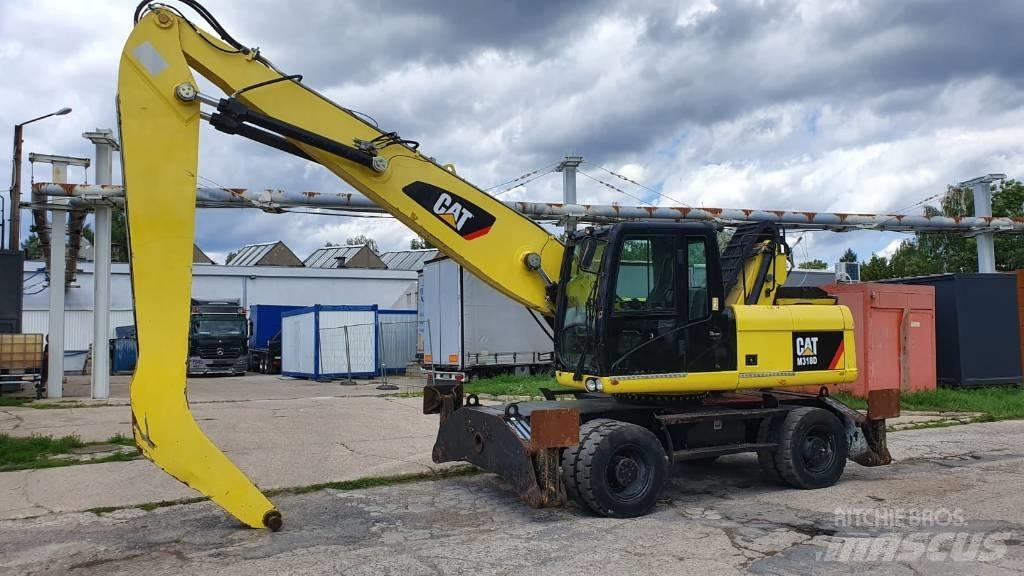 CAT M 318 D MH 폐기물/산업 처리기