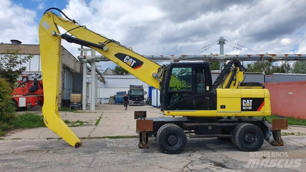 CAT M 318 D MH 폐기물/산업 처리기