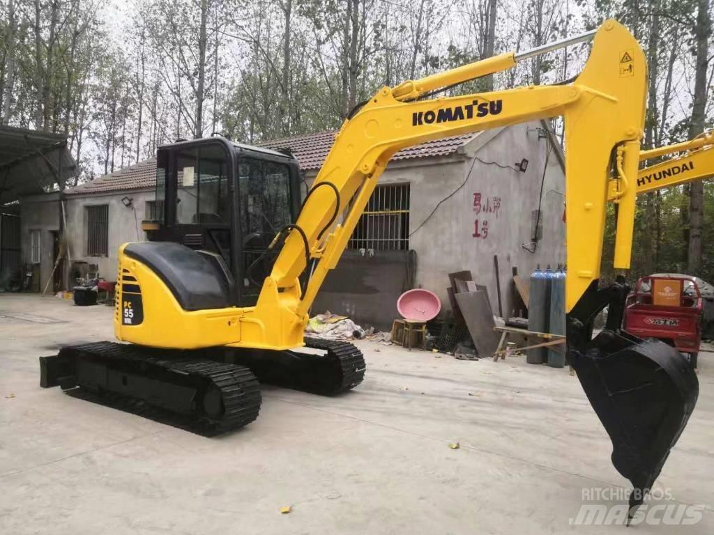 Komatsu PC55MR 대형 굴삭기 29톤 이상