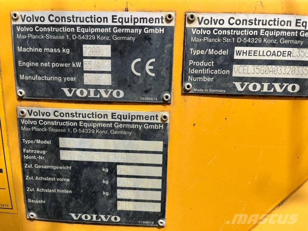 Volvo L 35 G  휠로우더