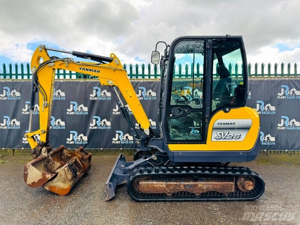 Yanmar SV 26 소형 굴삭기 7톤 미만