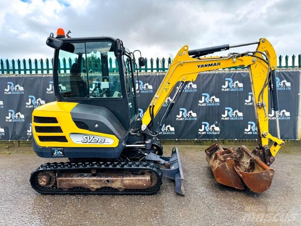 Yanmar SV 26 소형 굴삭기 7톤 미만