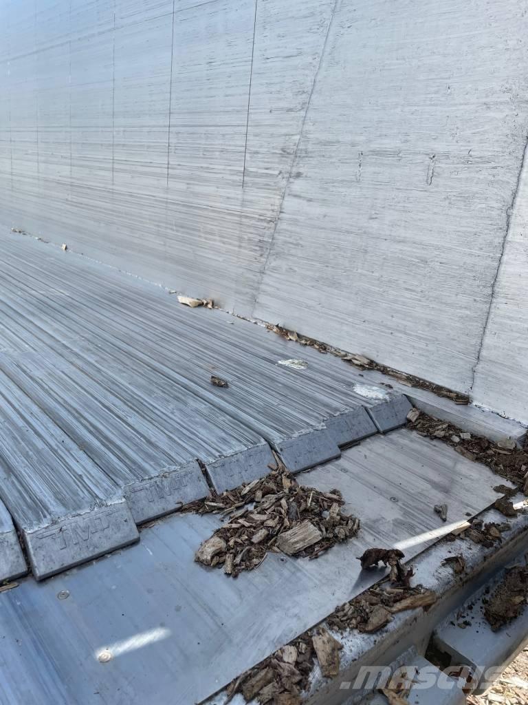 TMT walking floor 우드칩 트레일러