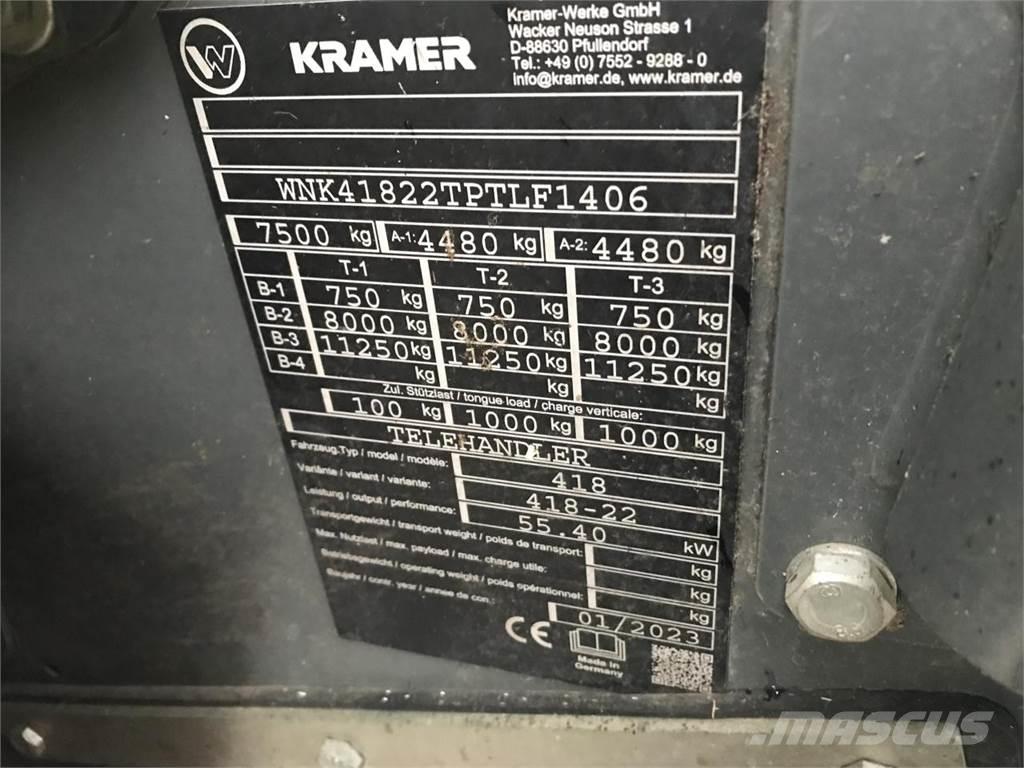Kramer KT276 농업용 텔레 핸들러