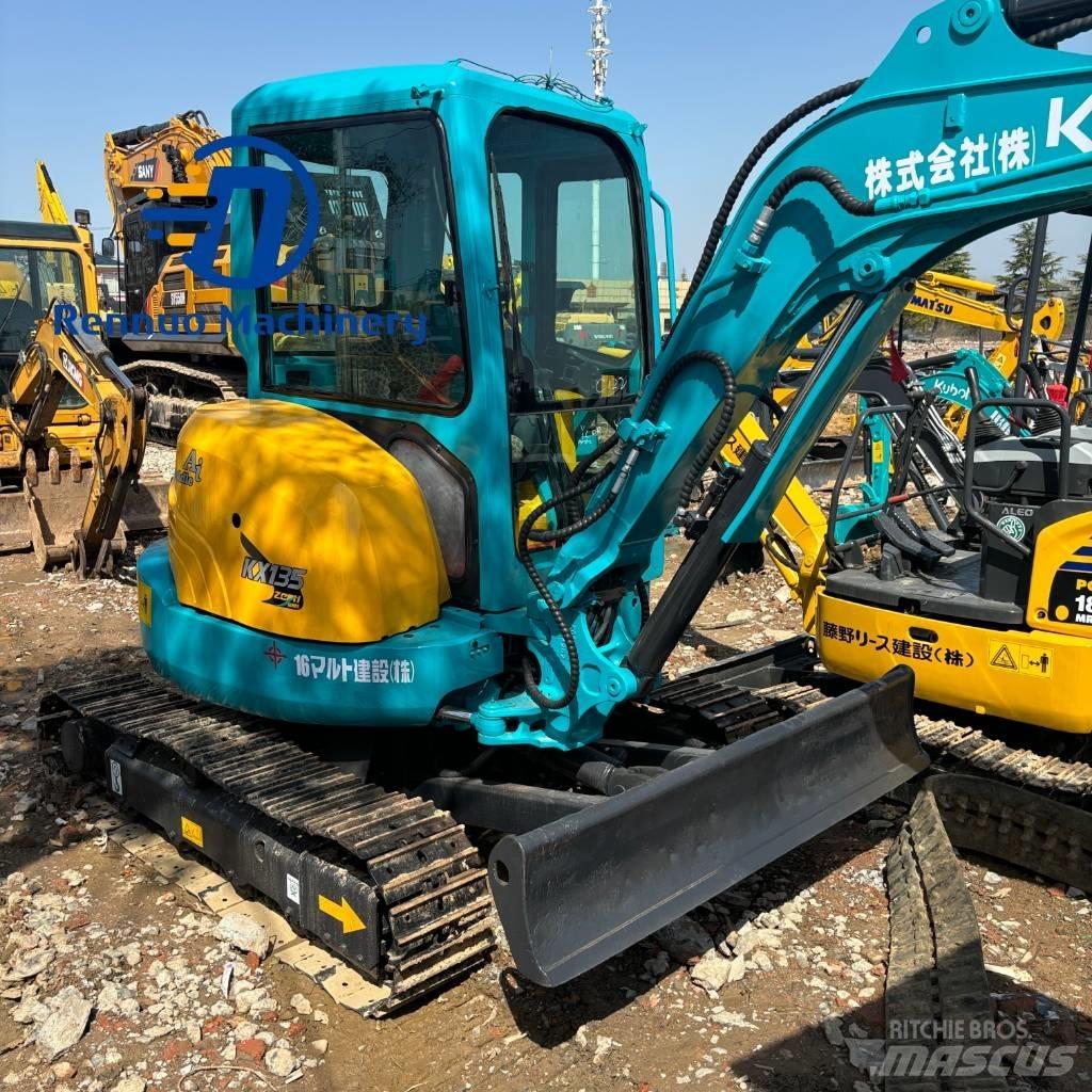 Kubota KX135 소형 굴삭기 7톤 미만