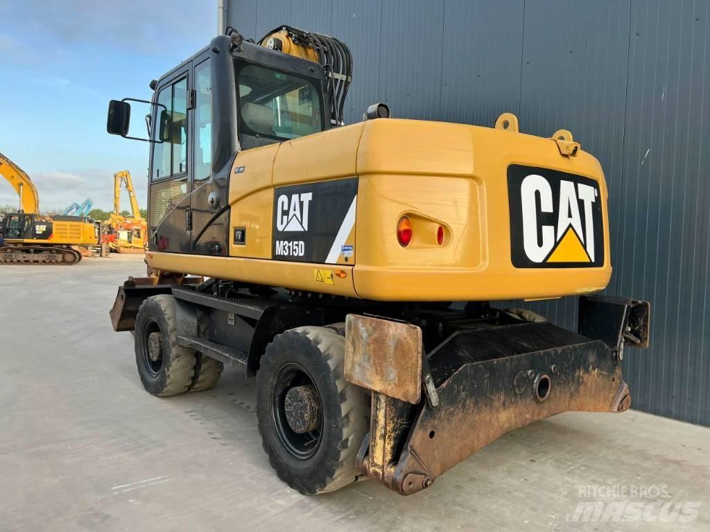 CAT M315D  휠 굴삭기
