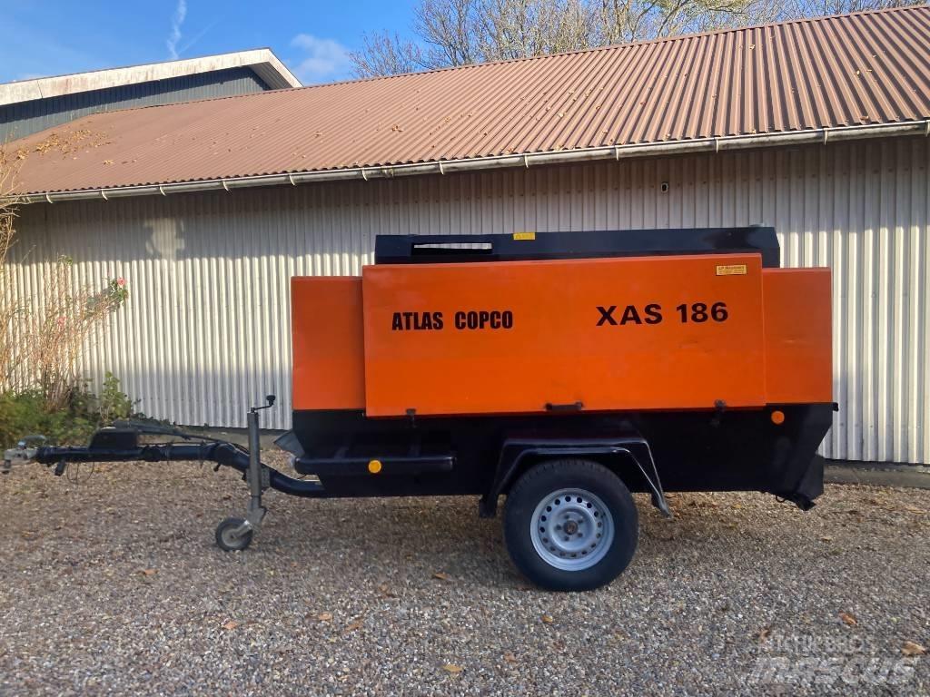 Atlas Copco XAS 186 콤푸레샤