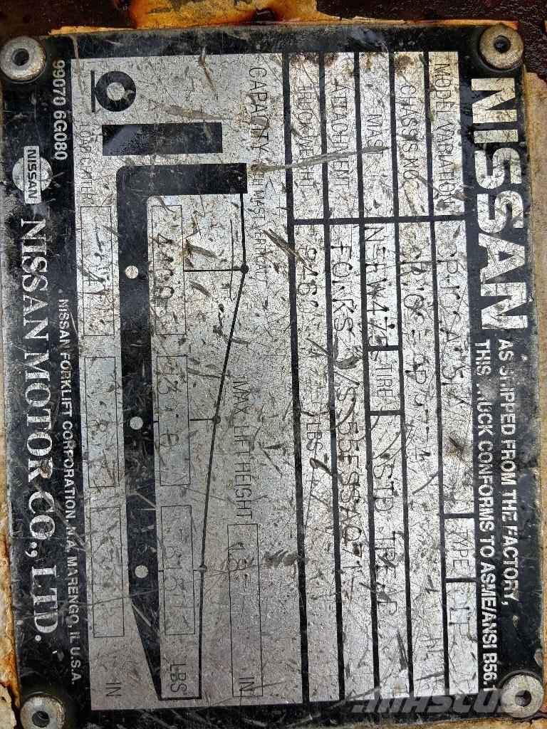 Nissan CP102 A 25 PV 그 외 지게차