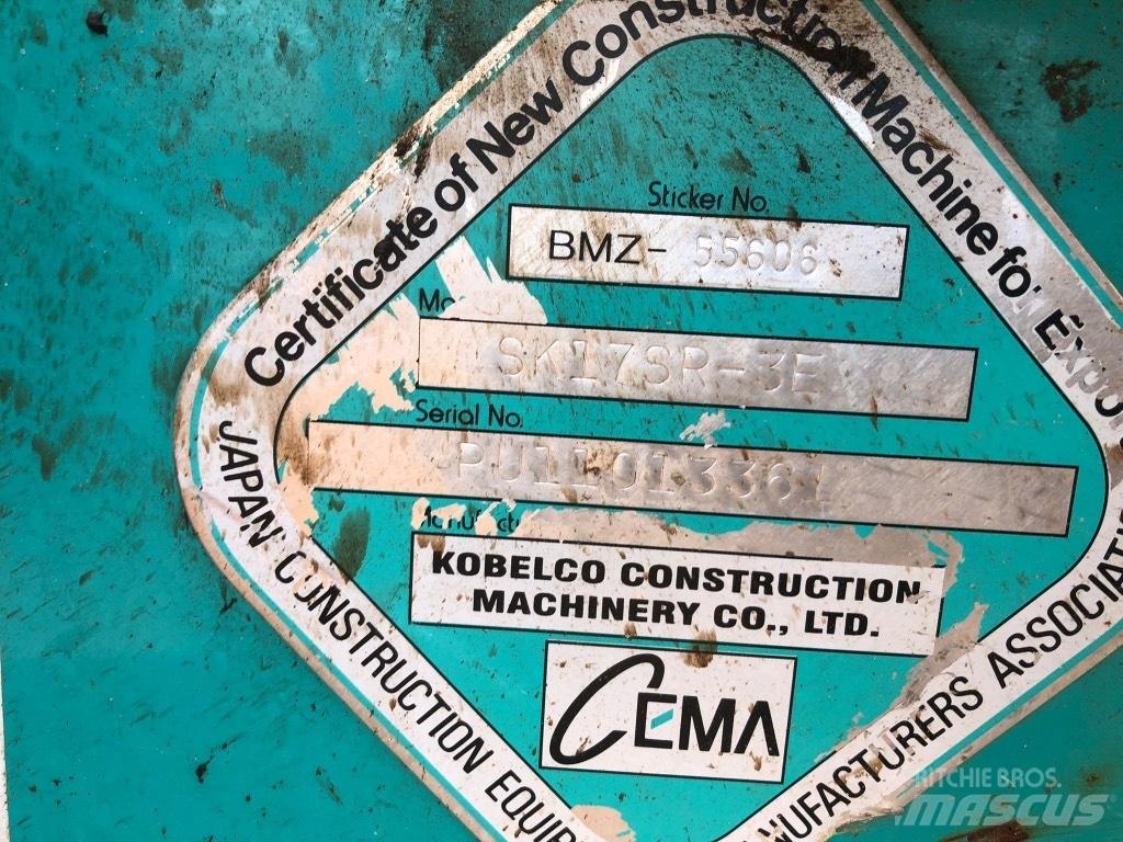 Kobelco SK 17 SR-5 소형 굴삭기 7톤 미만